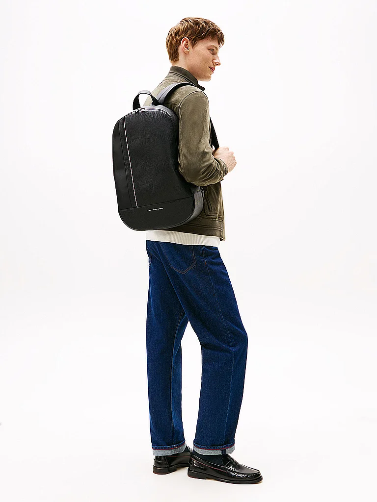 Tommy Hilfiger Rucksack TH CENTRAL schwarz herren 2